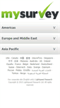 Mobile Screenshot of mysurvey.eu