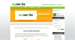 Desktop Screenshot of es.mysurvey.com