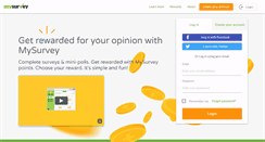 Desktop Screenshot of ie.mysurvey.com